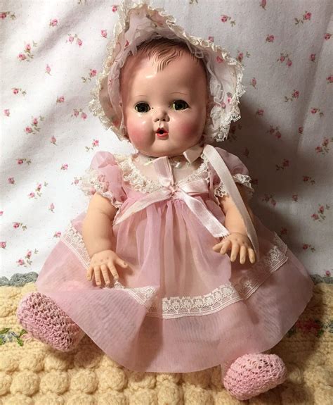 tiny tiny tears doll|tiny tears doll 1950s value.